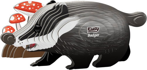 EUGY Jezevec 3D kartonová skládačka   - 3D Puzzle - Main image