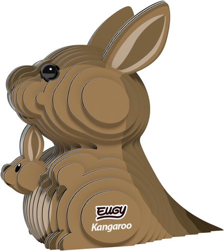 EUGY Klokan 3D kartonová skládačka   - 3D Puzzle - Main image