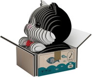 EUGY Kocourek ve smokingu 3D kartonová skládačka   - 3D Puzzle