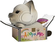 EUGY Kočka Mocha 3D kartonová skládačka   - 3D Puzzle