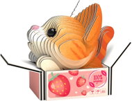EUGY Kočka Pumpkin 3D kartonová skládačka   - 3D Puzzle