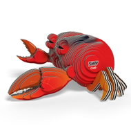 EUGY Krab 3D kartonová skládačka   - 3D Puzzle