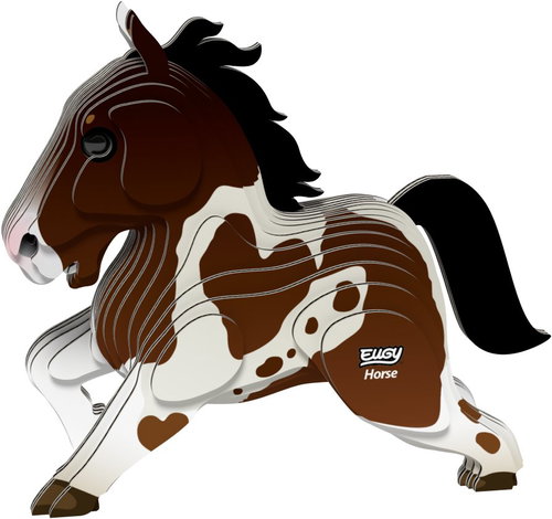 EUGY Kůň 3D kartonová skládačka   - 3D Puzzle - Main image