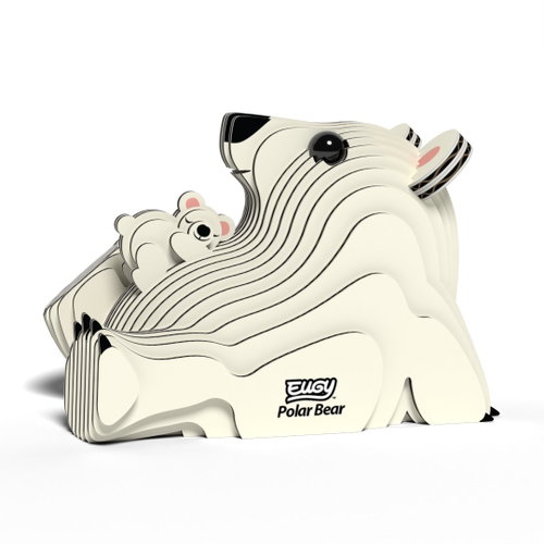 EUGY Lední medvěd 3D kartonová skládačka   - 3D Puzzle - Main image