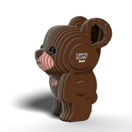 EUGY Medvěd grizzly 3D kartonová skládačka   - 3D Puzzle