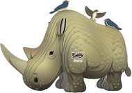 EUGY Nosorožec 3D kartonová skládačka   - 3D Puzzle