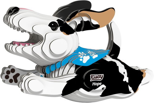 EUGY Pes 3D kartonová skládačka   - 3D Puzzle - Main image