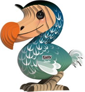 EUGY Pták Dodo 3D kartonová skládačka   - 3D Puzzle