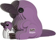 EUGY Ptakopysk 3D kartonová skládačka   - 3D Puzzle