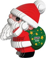 EUGY Santa Claus 3D kartonová skládačka   - 3D Puzzle