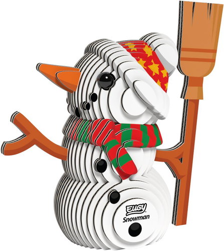 EUGY Sněhulák 3D kartonová skládačka   - 3D Puzzle - Main image