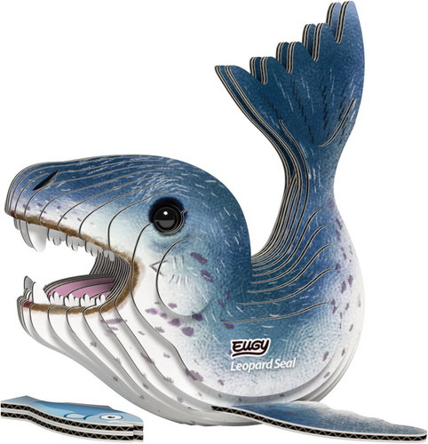 EUGY Tuleň leopardí 3D kartonová skládačka   - 3D Puzzle - Main image