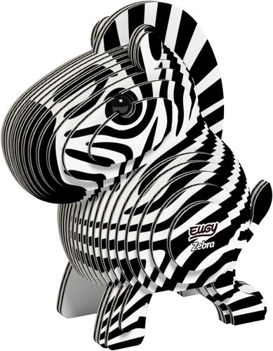 EUGY Zebra 3D kartonová skládačka   - 3D Puzzle - Main image