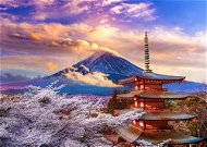 Jigsaw Enjoy Mount Fuji in spring, Japan 1000 pieces - Puzzle