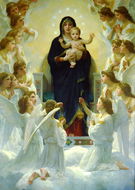 Enjoy William Bouguereau: Panna s anděly 1000 dílků - Puzzle