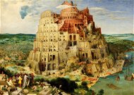 Enjoy Pieter Bruegel: Babylonská věž 1000 dílků - Puzzle