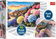 TREFL Puzzle Hydrangeas 1000 Pieces + Puzzle Mat - Jigsaw Puzzle