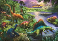TREFL Puzzle Dinosaurs 200 pieces - Jigsaw Puzzle