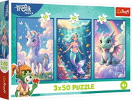 TREFL Puzzle Treflíci: A Colourful World 3 × 50 Pieces - Jigsaw Puzzle