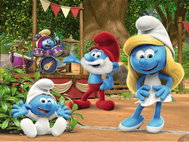 TREFL Puzzle The Smurfs and Smurfette 30 Pieces - Jigsaw Puzzle
