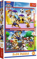 TREFL Puzzle PAW Patrol: Fun Dog Day 2×24 Pieces - Jigsaw Puzzle
