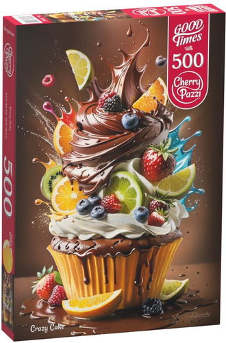 Cherry Pazzi Crazy Cake 500 pieces - Jigsaw Puzzle - Main image