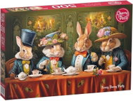 Cherry Pazzi Nóbl králičí večírek 500 dílků - Jigsaw Puzzle