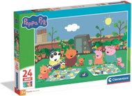 Clementoni Prasátko Peppa: Piknik s přáteli 24 MAXI dílků - Jigsaw Puzzle