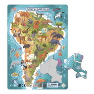 DODO Puzzle Animals of South America 53 pieces - Jigsaw Puzzle