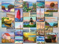 Ravensburger Ships and coast 1500 pieces - Jigsaw Puzzle