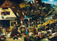 BLUEBIRD Puzzle Nizozemská přísloví (1559) 3000 dílků - Puzzle