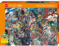 HEYE Puzzle Pixorama: San Francisco Quest 1000 pieces - Jigsaw Puzzle
