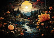 ART PUZZLE Puzzle Noční krásky 1000 dílků - Puzzle