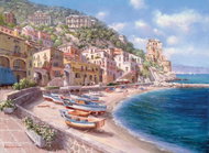 ANATOLIAN Puzzle Cetara, Italy 1000 pieces - Jigsaw Puzzle