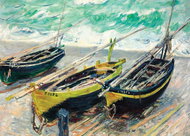 INTERDRUK Puzzle Art: Three Fishing Boats 1000 pieces - Jigsaw Puzzle