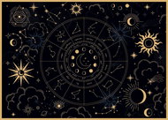 INTERDRUK Puzzle Galaxy: Zodiac 1000 pieces - Jigsaw Puzzle