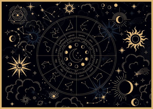 INTERDRUK Puzzle Galaxy: Zodiac 1000 pieces - Jigsaw Puzzle - Main image