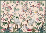 INTERDRUK Puzzle Secret Garden: birds in the flowering trees 1000 pieces - Jigsaw Puzzle
