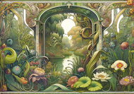 INTERDRUK Puzzle Secret Garden: the Forgotten Garden 500 pieces - Jigsaw Puzzle
