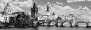 INTERDRUK Panoramic puzzle: Around the World: Prague, Czech Republic 1000 pieces - Jigsaw Puzzle