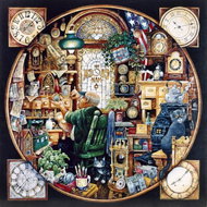 GRAPHICS Square puzzle. Enough of the world and time 1000 pieces - Jigsaw Puzzle