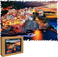 PUZZLER Dřevěné puzzle Manarola v Itálii 250 dílků - Puzzle