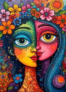 ALIPSON Puzzle colour duo 1500 pieces - Jigsaw Puzzle