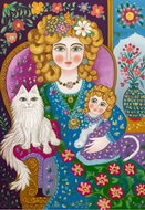 ALIPSON Puzzle Lady with golden hair 1000 pieces - Jigsaw Puzzle