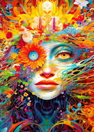 ENJOY Puzzle Bold Muse 1000 pieces - Jigsaw Puzzle