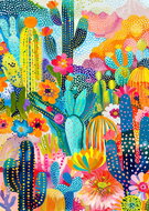 ENJOY Puzzle Cactus World 1000 pieces - Jigsaw Puzzle