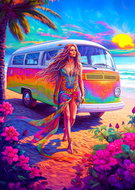 ENJOY Puzzle In the Heart of Hippie 1000 pieces - Jigsaw Puzzle