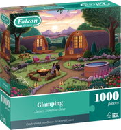 FALCON Puzzle Stylish Camping 1000 Pieces - Jigsaw Puzzle