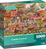 FALCON Puzzle Festival jídla 1000 dílků - Jigsaw Puzzle