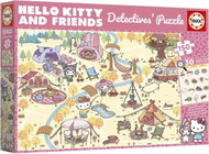 EDUCA Detektivní puzzle Hello Kitty &  Přátelé 150 dílků - Jigsaw Puzzle